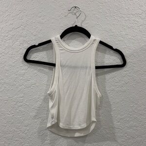Lululemon Athletica White Tank Top